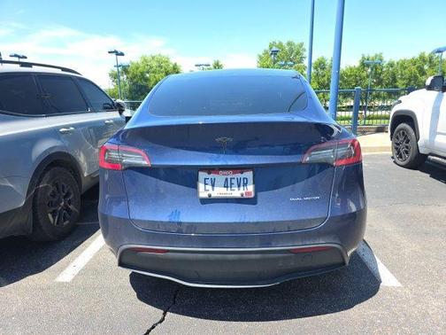 Blue 2021 Tesla Model Y Long Range