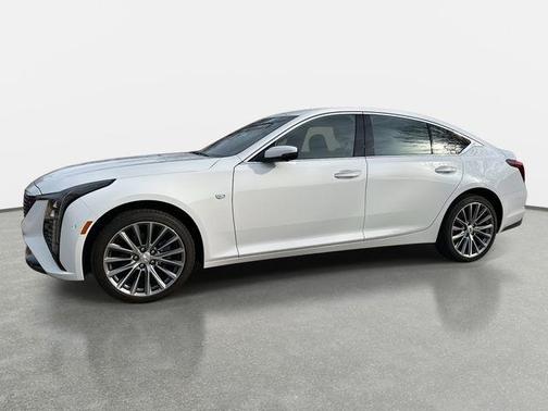 Summit White 2026 Cadillac CT5 Premium Luxury AWD