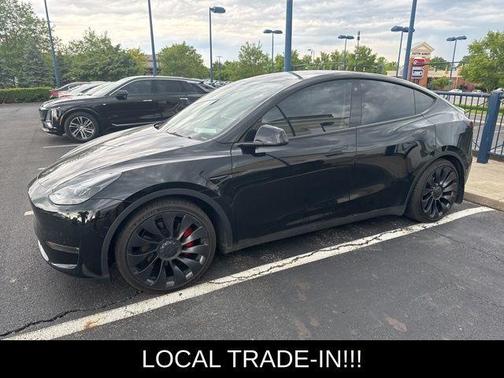 Black 2022 Tesla Model Y Performance