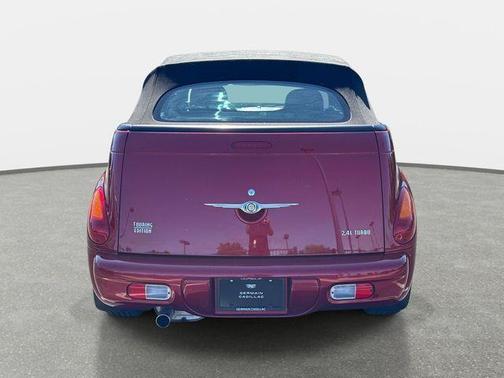 Inferno Red Tinted Pearlcoat / Taupe Cloth Top 2005 Chrysler PT Cruiser Touring