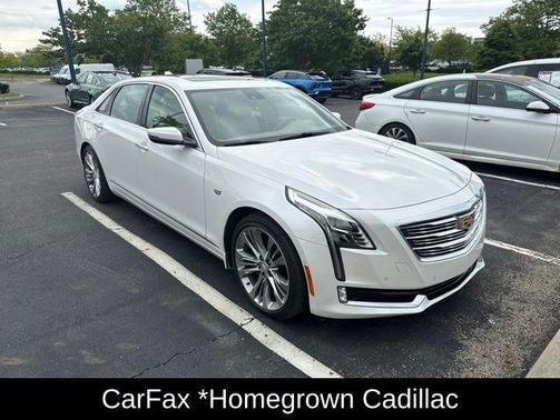 Crystal White Tri-Coat 2018 Cadillac CT6 3.0L Twin Turbo Platinum
