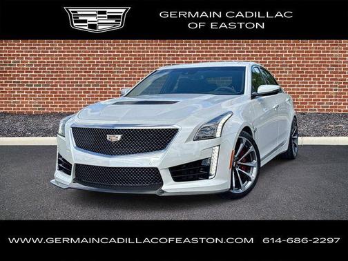 Crystal White Tri-Coat 2018 Cadillac CTS-V Base