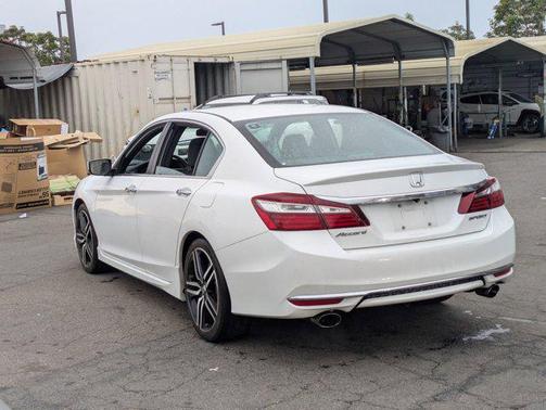 White Orchid Pearl 2016 Honda Accord Sport