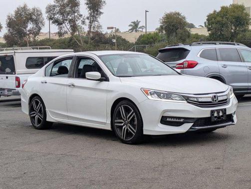 White Orchid Pearl 2016 Honda Accord Sport