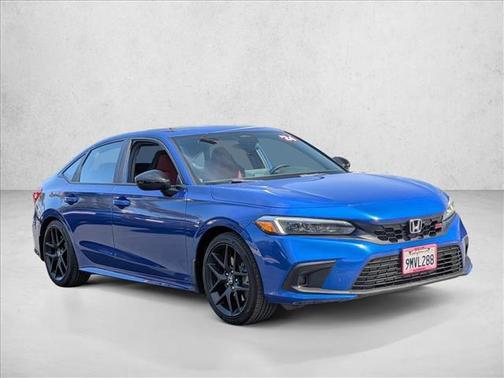 Aegean Blue Metallic 2024 Honda Civic Si Base