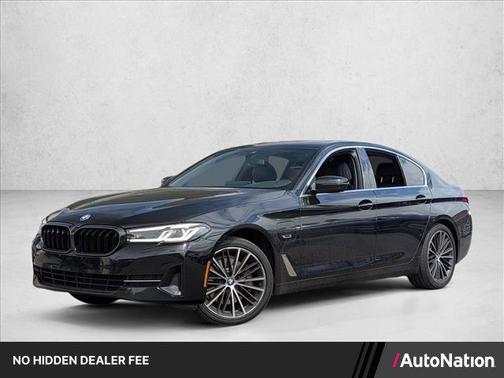 Blue 2023 BMW 530e Base