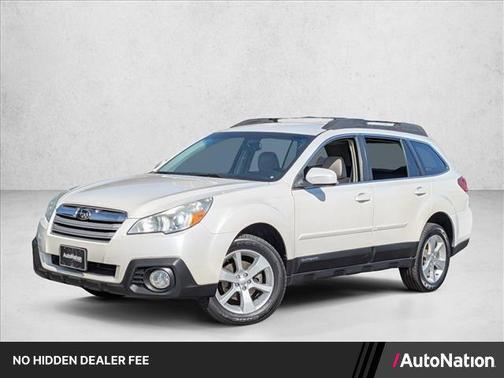 Satin White Pearl 2014 Subaru Outback 2.5i Premium
