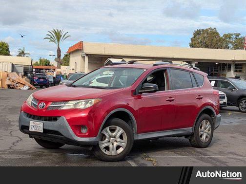 Barcelona Red Metallic 2015 Toyota RAV4 LE