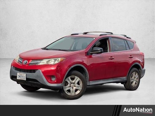 Barcelona Red Metallic 2015 Toyota RAV4 LE