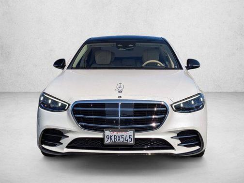 White 2023 Mercedes-Benz S-Class 4MATIC