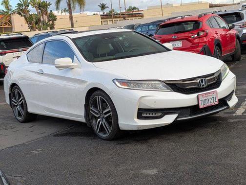 White Orchid Pearl 2016 Honda Accord Touring