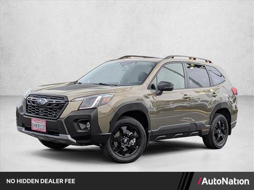 Autumn Green Metallic 2023 Subaru Forester Wilderness