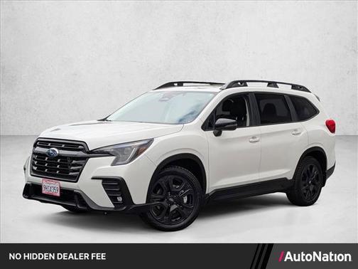 Crystal White Pearl 2023 Subaru Ascent Onyx Edition 7-Passenger