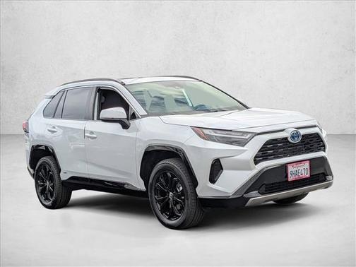 Wind Chill Pearl 2023 Toyota RAV4 Hybrid SE