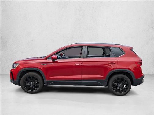 Kings Red Metallic 2022 Volkswagen Taos 1.5T SE