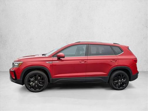 Kings Red Metallic 2022 Volkswagen Taos 1.5T SE