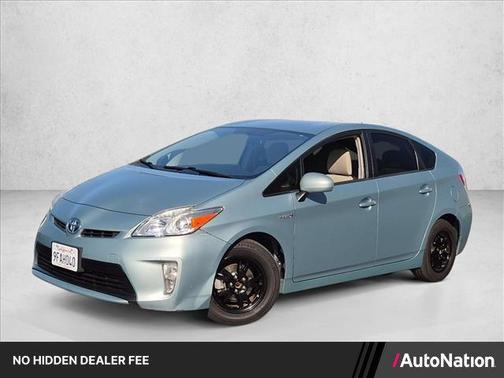 Sea Glass Pearl 2014 Toyota Prius Three