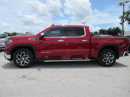 Volcanic Red 2023 GMC Sierra 1500 SLT