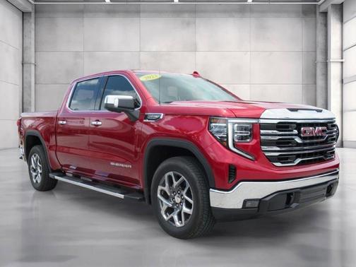 Volcanic Red 2023 GMC Sierra 1500 SLT