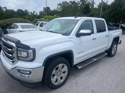 Summit White 2018 GMC Sierra 1500 SLT