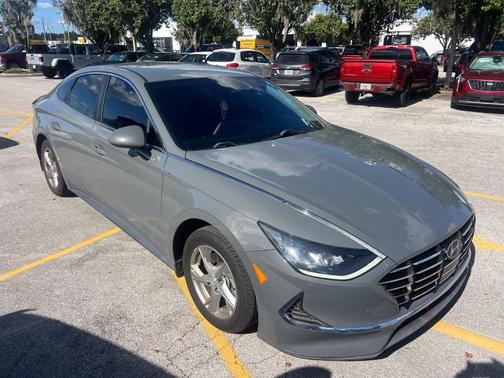 Hampton Gray 2021 Hyundai SONATA SE