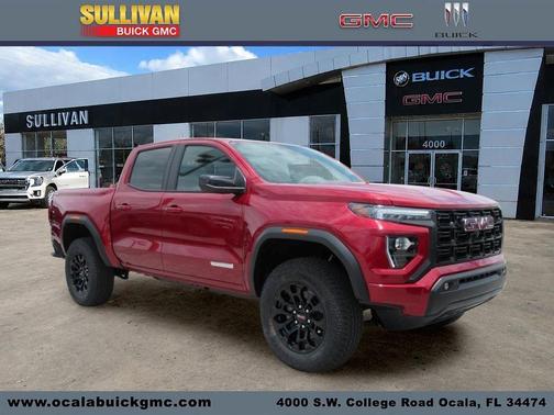 Volcanic Red 2026 GMC Canyon Elevation
