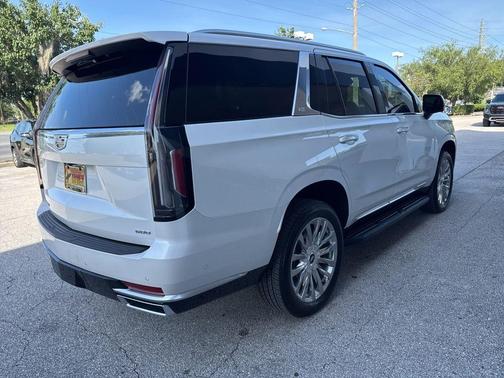 Crystal White 2024 Cadillac Escalade Premium Luxury