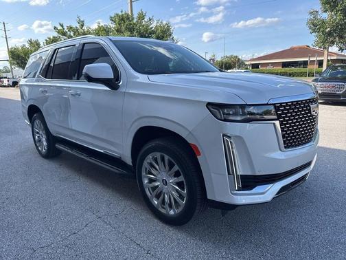 Crystal White 2024 Cadillac Escalade Premium Luxury