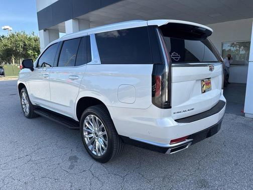 Crystal White 2024 Cadillac Escalade Premium Luxury