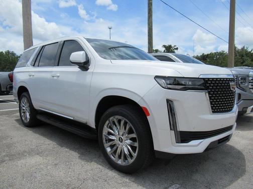 Crystal White 2024 Cadillac Escalade Premium Luxury