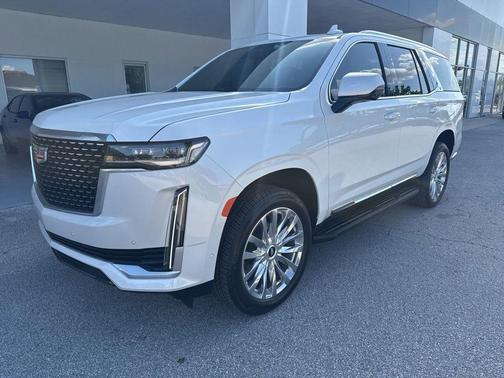 Crystal White 2024 Cadillac Escalade Premium Luxury