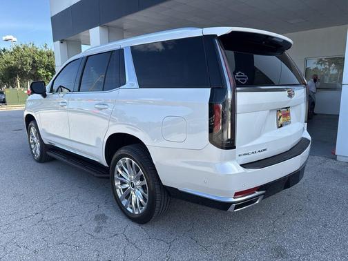 Crystal White 2024 Cadillac Escalade Premium Luxury