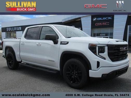 Summit White 2026 GMC Sierra 1500 Elevation
