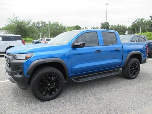 Glacier Blue Metallic 2023 Chevrolet Colorado Trail Boss