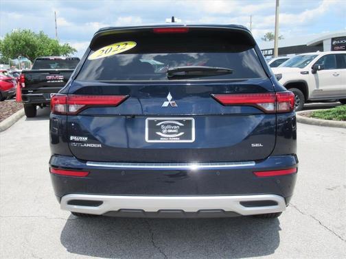 Blue 2022 Mitsubishi Outlander SEL