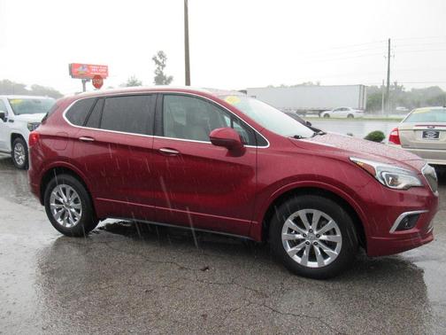 Chili Red Metallic 2018 Buick Envision Essence