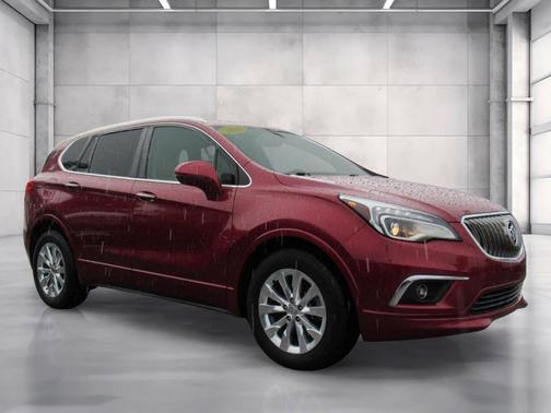 Chili Red Metallic 2018 Buick Envision Essence