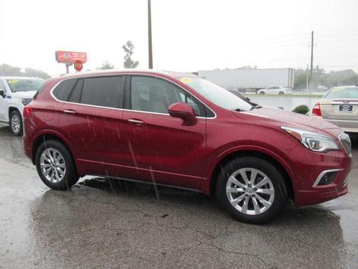 Chili Red Metallic 2018 Buick Envision Essence