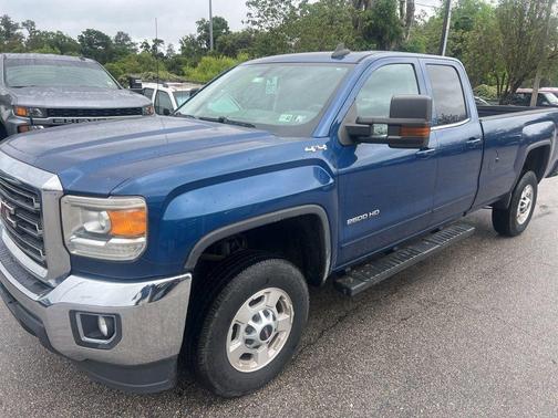 Blue Metallic 2016 GMC Sierra 2500 SLE