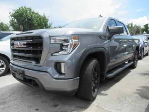 Satin Steel Metallic 2021 GMC Sierra 1500 Elevation