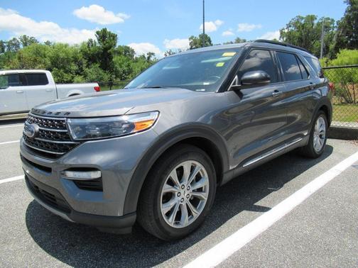 Carbonized Gray Metallic 2024 Ford Explorer XLT
