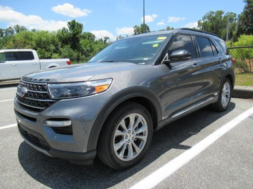 Carbonized Gray Metallic 2024 Ford Explorer XLT
