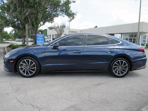 Stormy Blue 2021 Hyundai SONATA Limited