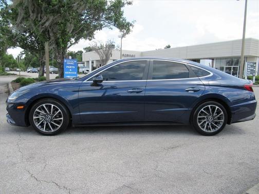 Stormy Blue 2021 Hyundai SONATA Limited
