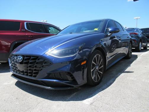Stormy Blue 2021 Hyundai SONATA Limited