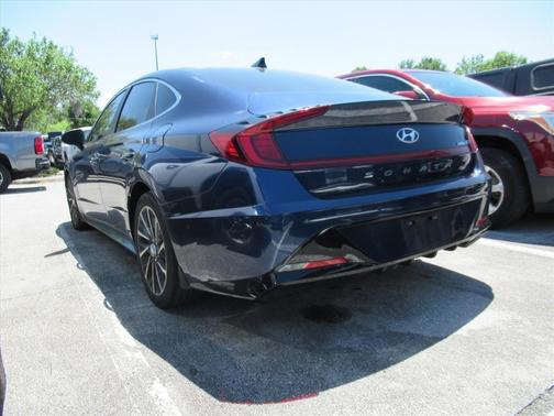 Stormy Blue 2021 Hyundai SONATA Limited