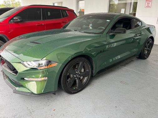 Eruption Green Metallic 2023 Ford Mustang GT Premium