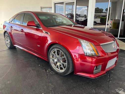 Crystal Red Tintcoat 2012 Cadillac CTS-V Base