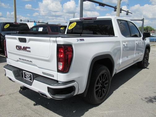 Summit White 2022 GMC Sierra 1500 Elevation