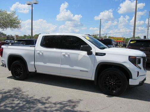 Summit White 2022 GMC Sierra 1500 Elevation